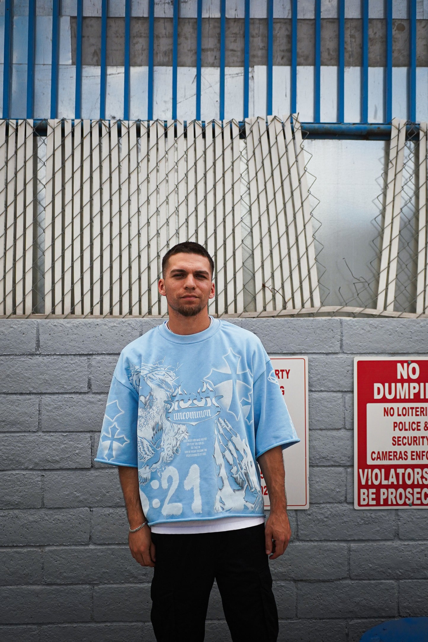 Righteous Cropped French Terry Tee (300GSM)